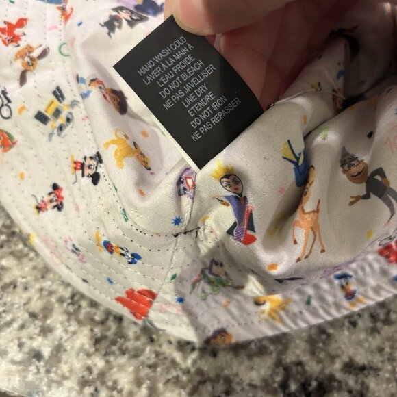 Box Lunch Disney 100 Years Reversible Bucket Hat ONE SIZE ADULT Resort NWT READ! - Picture 9 of 16